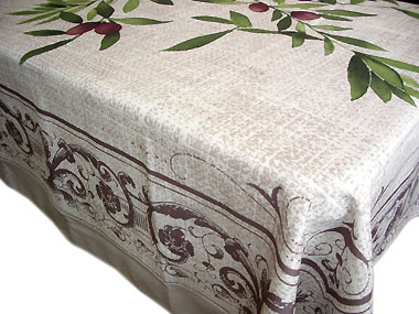 VALDROME Jacquard tablecloth Teflon (ALMAZARAS) VALDROME Jacquard tablecloth Teflon (ALMAZARAS)